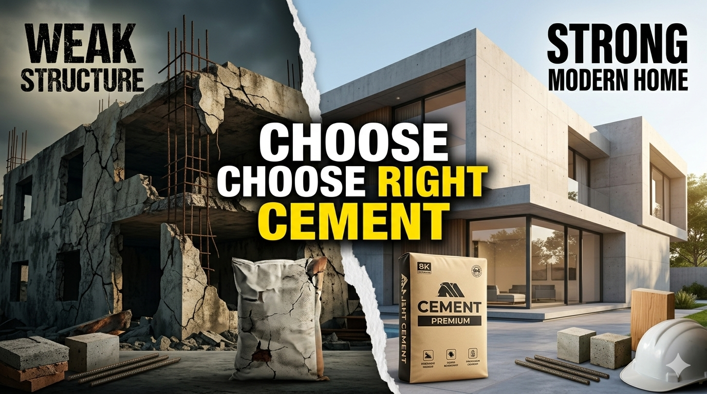 Best Cement Types for House Construction as per Environment